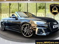 Used Audi A5 Cabriolet S-Line 204 HP (150 kW) 2021 Black Cabriolet