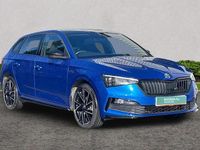 Used Skoda Scala Monte Carlo 150 HP (110 kW) 2021 Blue Hatchback