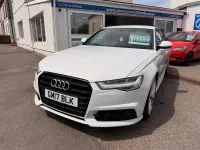 Used Audi A6 Black Edition 190 HP (139 kW) 2017 White Estate