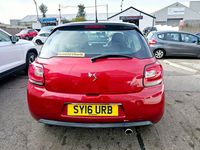 Used DS Automobiles DS3 2016 Red Hatchback