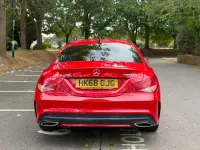 Used Mercedes CLA180 AMG line 2018 Red Coupe