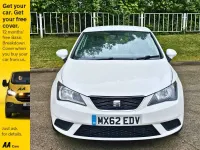 Używany Seat Ibiza 105 KM (77 kW) 2012 Biały Hatchback