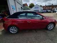 Used VW Golf Cabriolet SE 105 HP (77 kW) 2012 Red Cabriolet