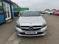 Used Mercedes CLA220 2018 Silver Coupe