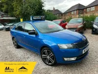 Used Skoda Rapid Sport 2015 Blue Hatchback
