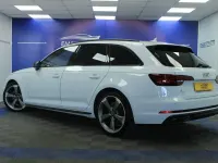 Used Audi A4 Black Edition 150 HP (110 kW) 2019 White Estate