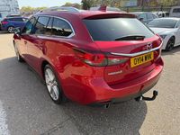 Usado Mazda 6 Inclusive 2014 Vermelho Carrinha