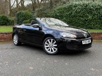 Used VW Golf Cabriolet S 2012 Black Cabriolet