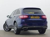 Used Mercedes GLC250 AMG Line Premium 211 HP (155 kW) 2018 Blue SUV