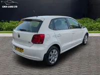 Begagnad VW Polo Edition 2014 Vit Halvkombi