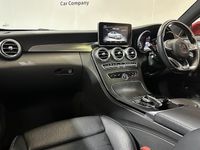 Used Mercedes C300 AMG line 2016 Red Coupe