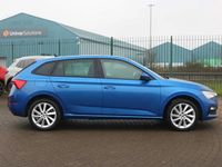 Used Skoda Scala SE L 108 HP (79 kW) 2021 Blue Hatchback
