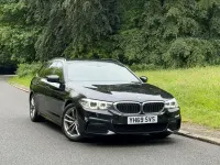 Used BMW 520 M Sport 190 HP (139 kW) 2019 Black Estate