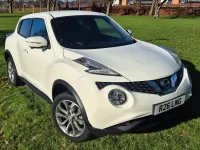 Used Nissan Juke Tekna 110 HP (80 kW) 2017 White SUV