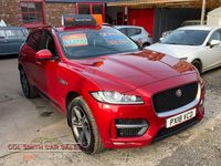 Used Jaguar F-Pace R-Sport 180 HP (132 kW) 2018 Red SUV