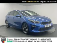 Używany Kia Ceed 138 KM (101 kW) 2018 Niebieski Hatchback