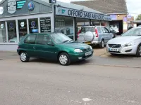 Used Citroën Saxo 60 HP (44 kW) 2001 Green Hatchback