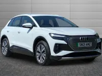 Used Audi Q4 e-tron Sport 125 kW (170 HP) 2021 White SUV