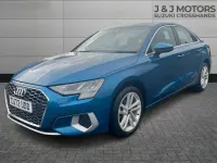 Used Audi A3 S-Line 110 HP (80 kW) 2022 White Sedan