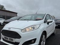 Used Ford Fiesta Zetec 2014 White Hatchback