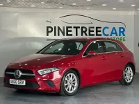 Used Mercedes A180 136 HP (100 kW) 2020 Red Hatchback