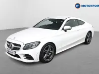Second-hand Mercedes C300 AMG Line Premium 2018 Alb Coupe