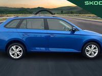 Used Skoda Fabia SE 110 HP (80 kW) 2019 Blue Estate