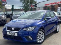 Used Seat Ibiza SE Technology 80 HP (58 kW) 2019 Blue Hatchback