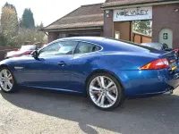 Used Jaguar XKR Supercharged 510 HP (375 kW) 2012 Kynate blue Coupe