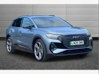Used Audi Q4 e-tron Advanced 210 kW (286 HP) 2025 Geyser blue SUV