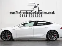Used Tesla Model S Performance 580 kW (789 HP) 2020 White Hatchback