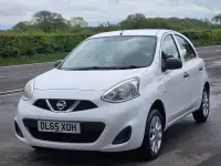 Used Nissan Micra 2015 White Hatchback
