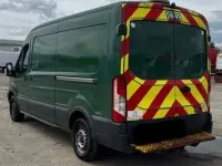 Used Ford Transit 130 HP (95 kW) 2017 Green Van