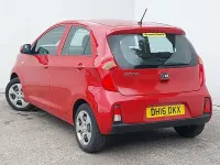 Used Kia Picanto 2016 Red Hatchback