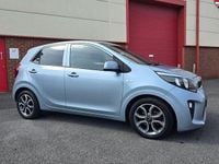 Used Kia Picanto 67 HP (49 kW) 2019 Blue Hatchback