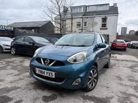 Used Nissan Micra Tekna 80 HP (58 kW) 2014 Blue Hatchback