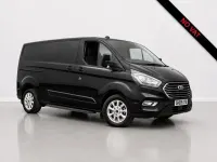 Used Ford Tourneo Custom Titanium 130 HP (95 kW) 2020 Black Van