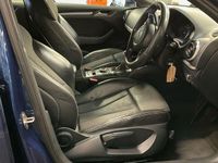 Used Audi A3 S-Line 2014 Blue Hatchback