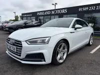 Used Audi A5 S-Line 2019 White Coupe