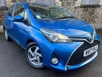 Used Toyota Yaris Hybrid 101 HP (74 kW) 2017 Blue Hatchback