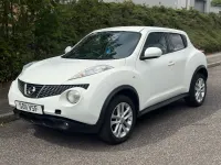Used Nissan Juke Tekna 110 HP (80 kW) 2011 White SUV