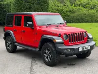 Used Jeep Wrangler Rubicon 200 HP (147 kW) 2019 Red SUV