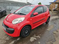 Used Citroën C1 67 HP (49 kW) 2008 Red Hatchback