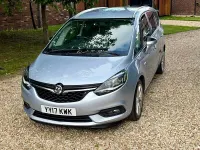 Used Vauxhall Zafira SRi 140 HP (102 kW) 2017 Silver MPV