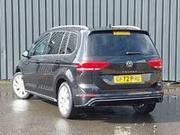 Used VW Touran R-line 150 HP (110 kW) 2022 Black MPV