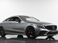 Used Mercedes C300 AMG line 258 HP (189 kW) 2019 Grey Coupe