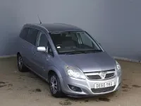 Used Vauxhall Zafira 115 HP (84 kW) 2010 Silver MPV