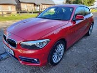 Used BMW 120 Sport Line 177 HP (130 kW) 2015 Red Hatchback