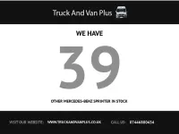 Used Mercedes Sprinter Progressive 2021 White Van