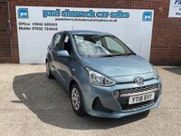 Used Hyundai i10 SE 66 HP (48 kW) 2018 Blue Hatchback